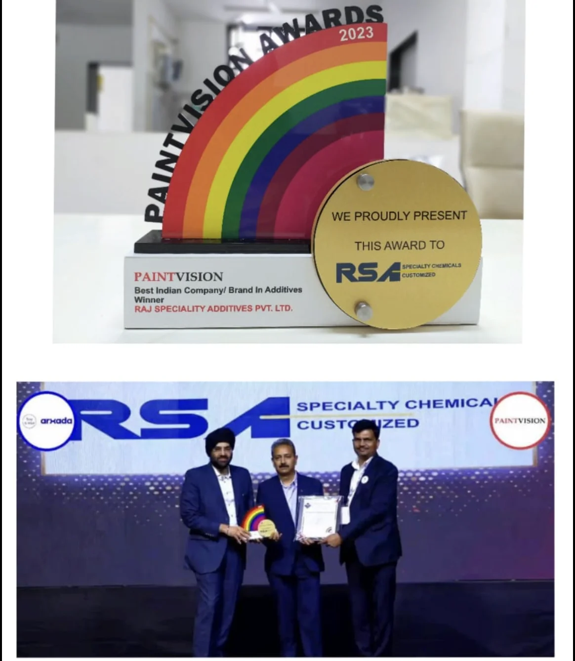 Best Additives Company Award event archive image